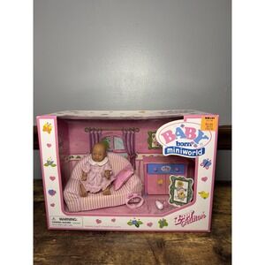 Zapf My mini  Baby Born Miniworld couch & dresser set w/baby